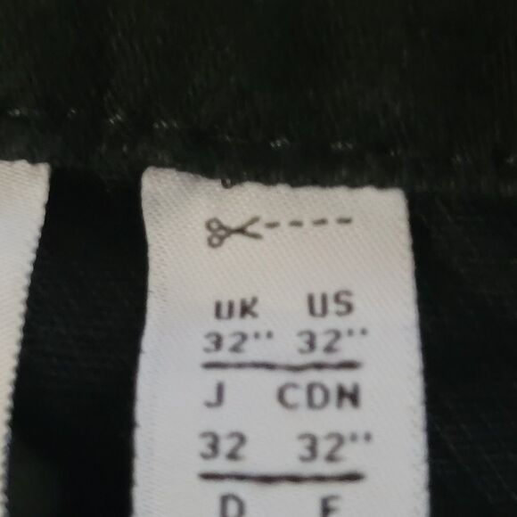 NWOT Adidas Adibreak Denim Two-In-One Jeans Womens 32 Black White Baggy Skater - Picture 14 of 16